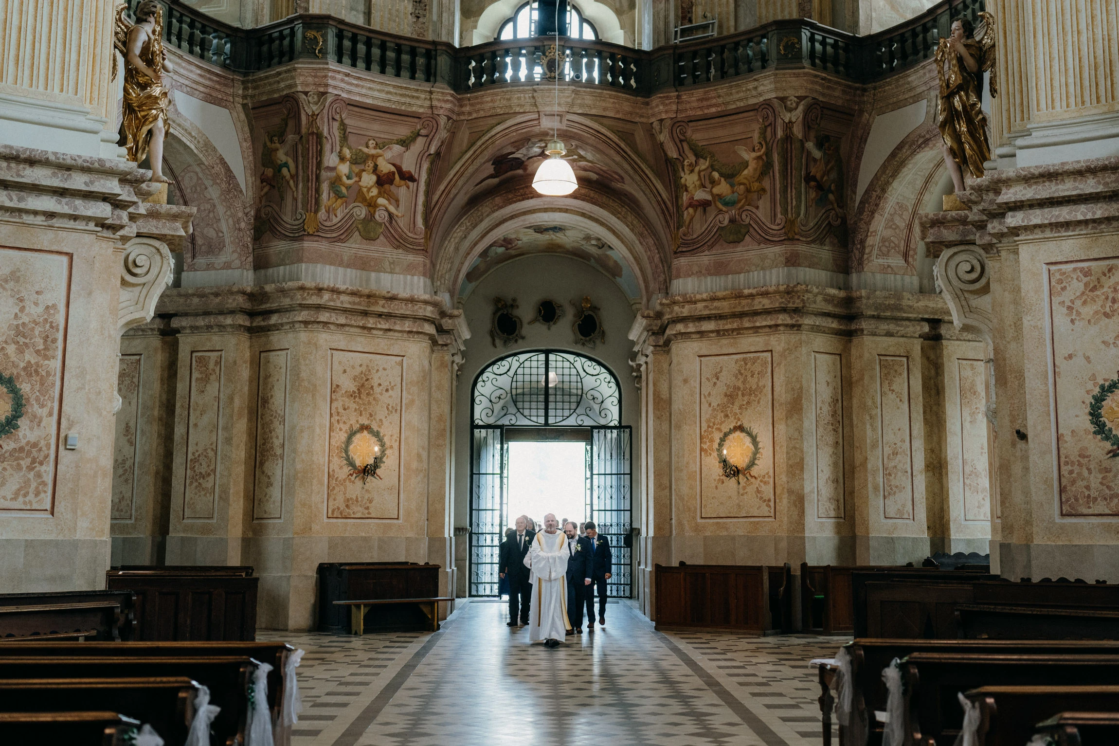 Svatba zámek Křtiny - foto 21