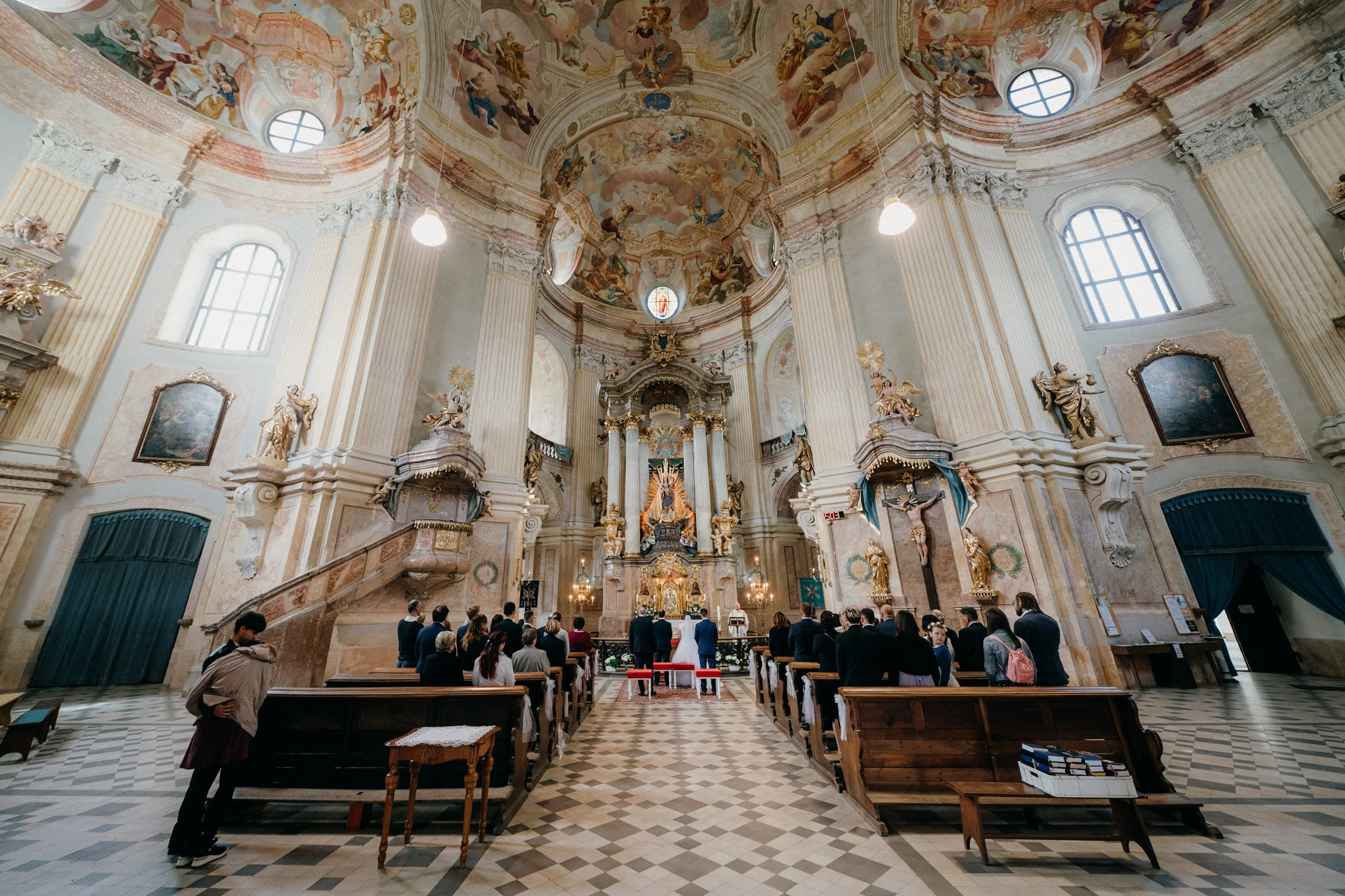 Svatba zámek Křtiny - foto 28