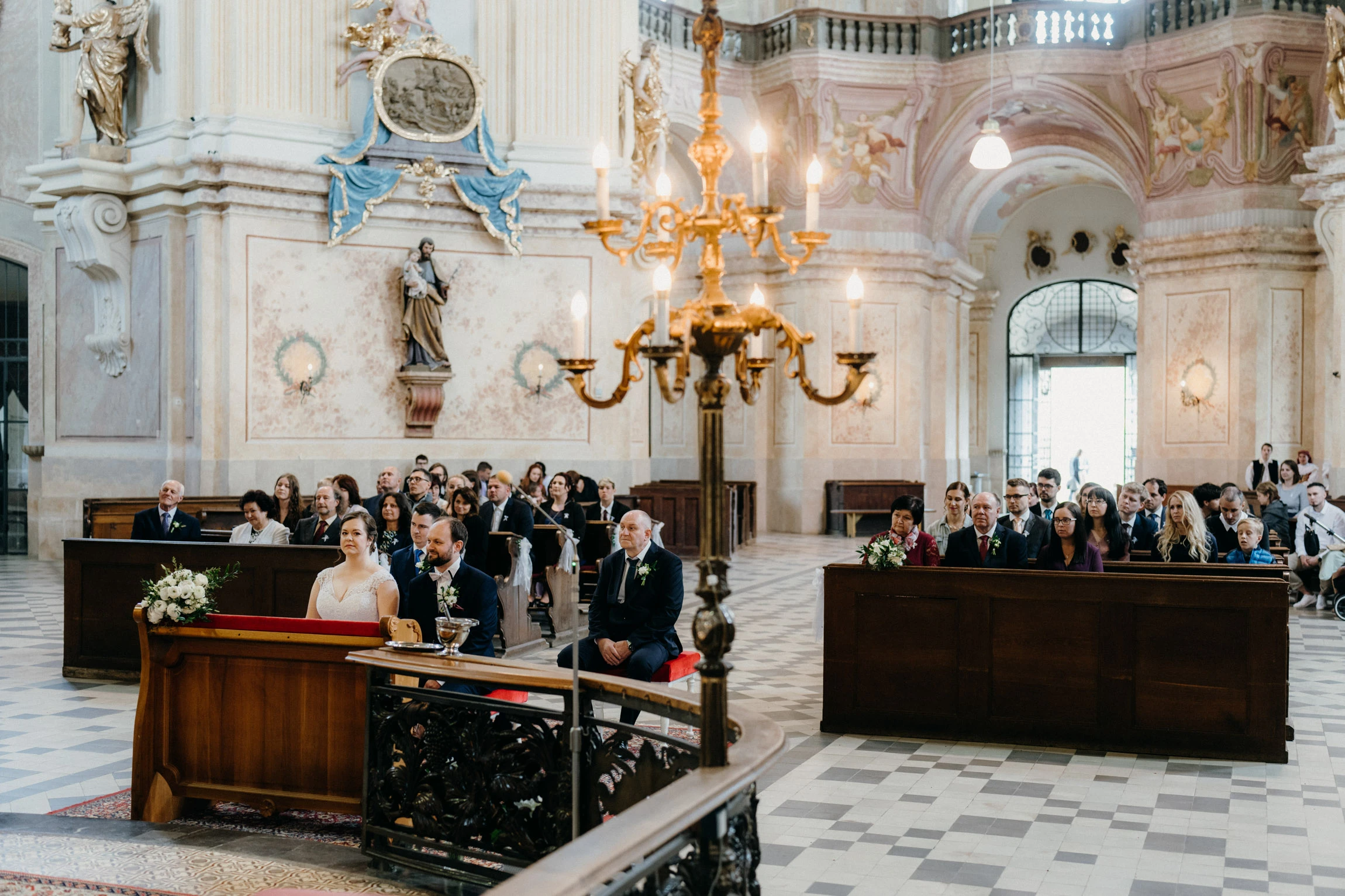 Svatba zámek Křtiny - foto 33