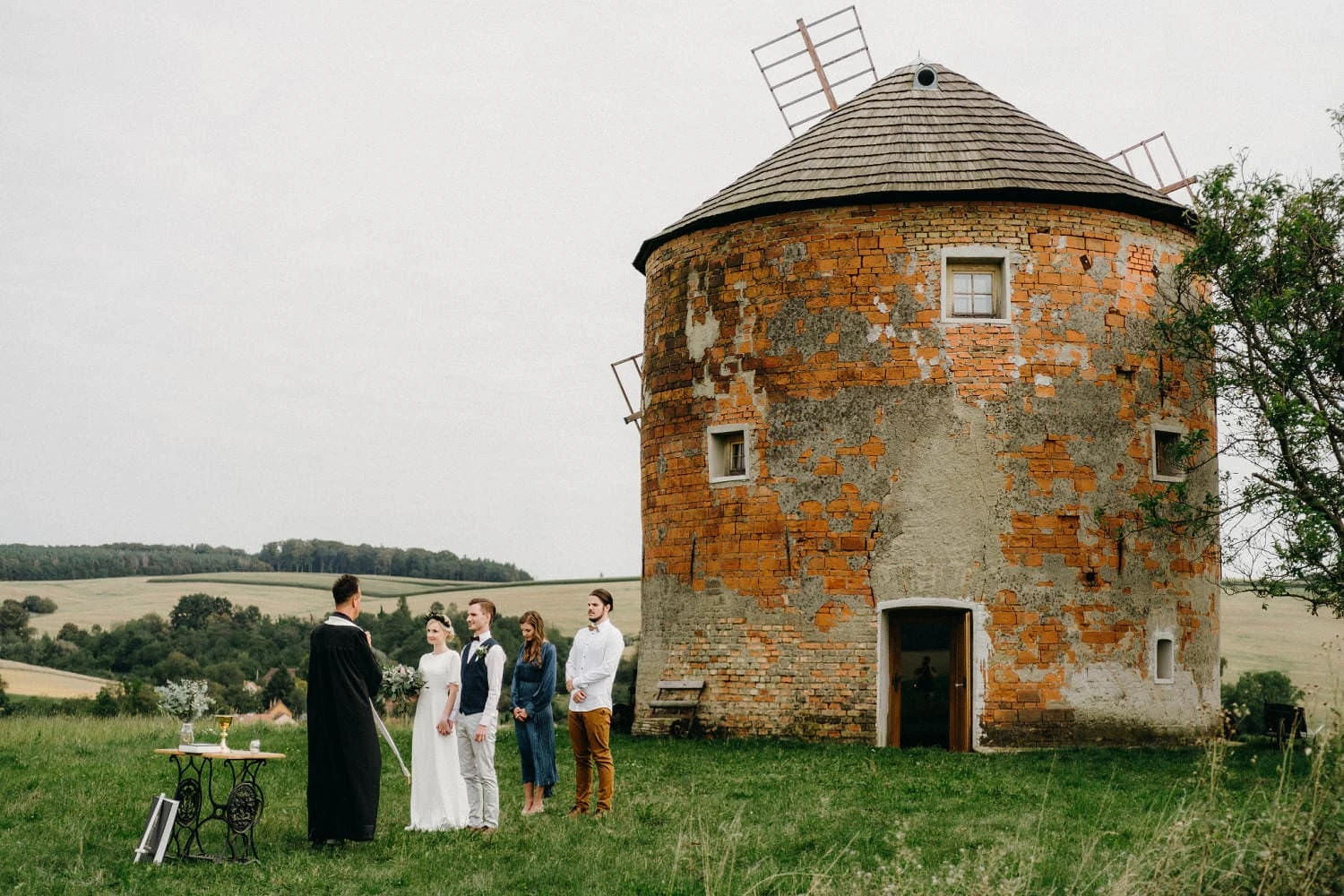 Větrný mlýn Kunkovice