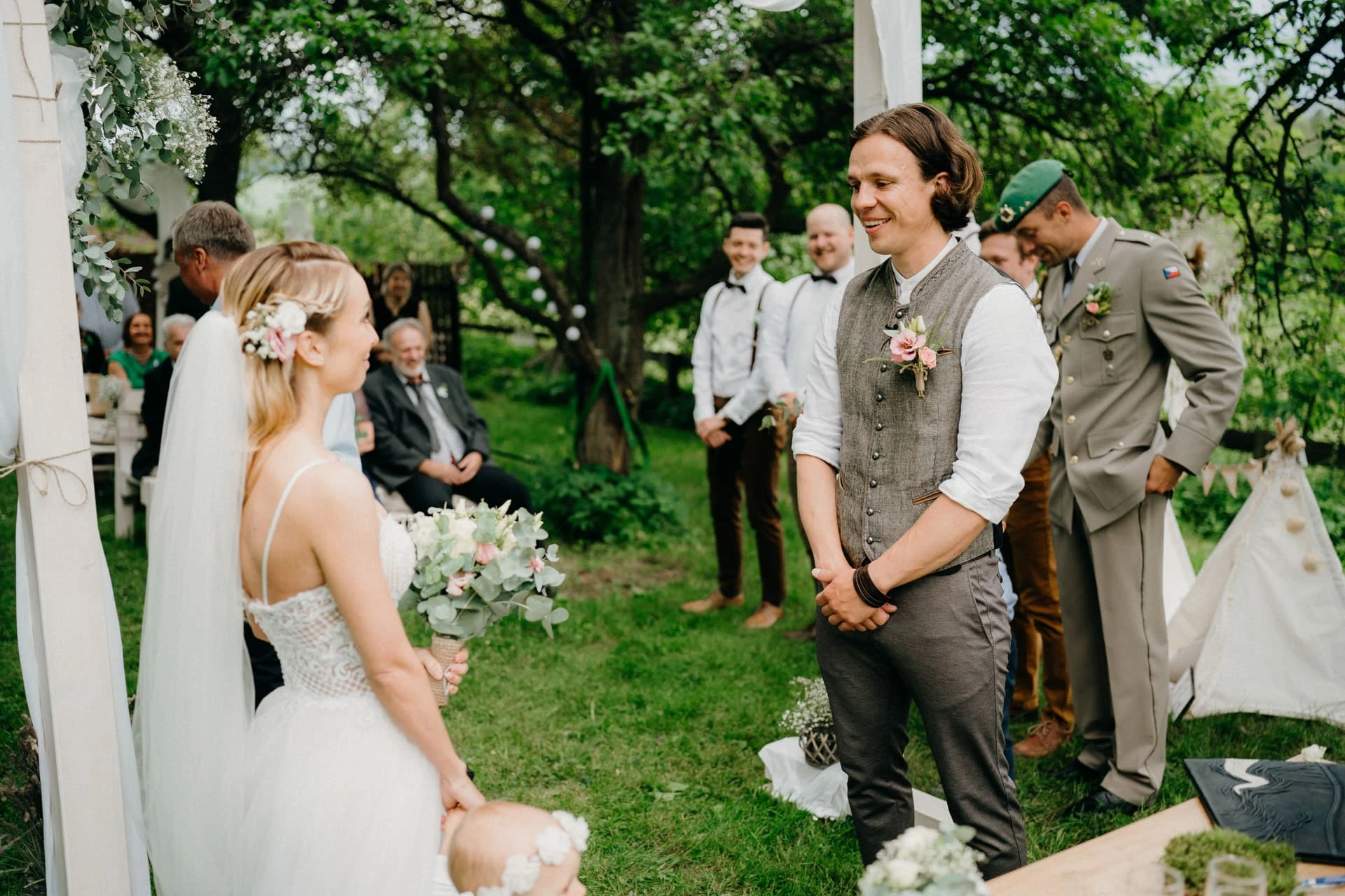 Svatba na samotě u&nbsp;lesa - foto 219