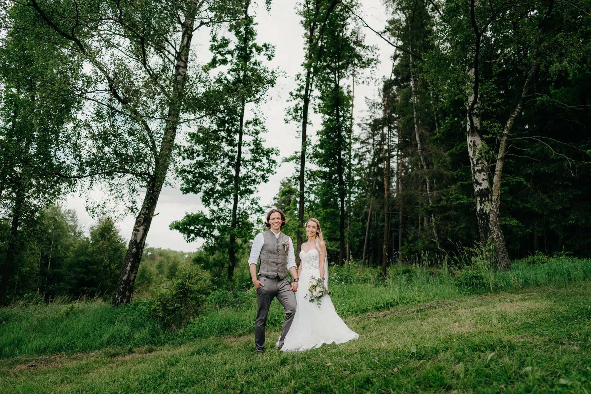 Svatba na samotě u&nbsp;lesa - foto 171