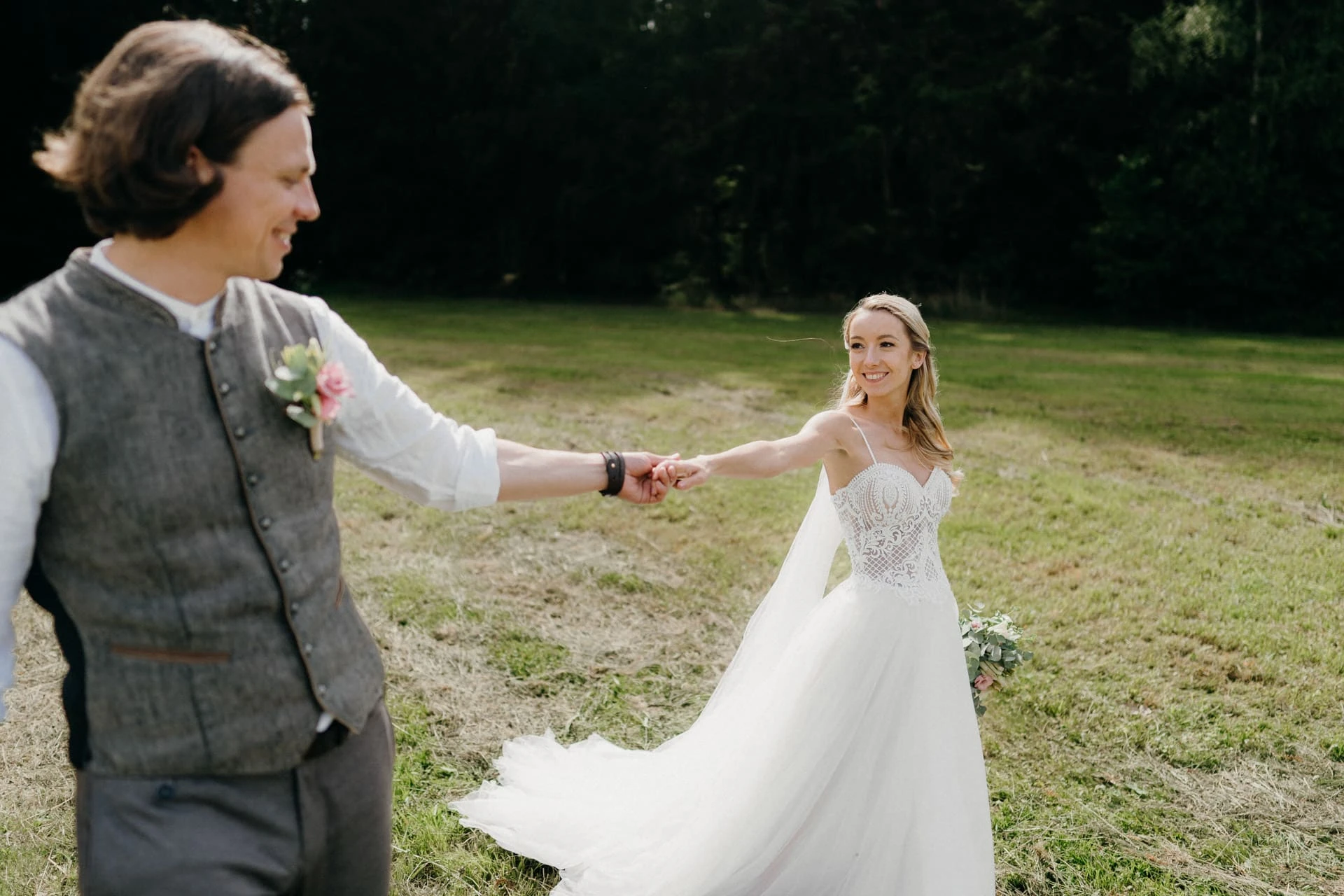 Svatba na samotě u&nbsp;lesa - foto 157