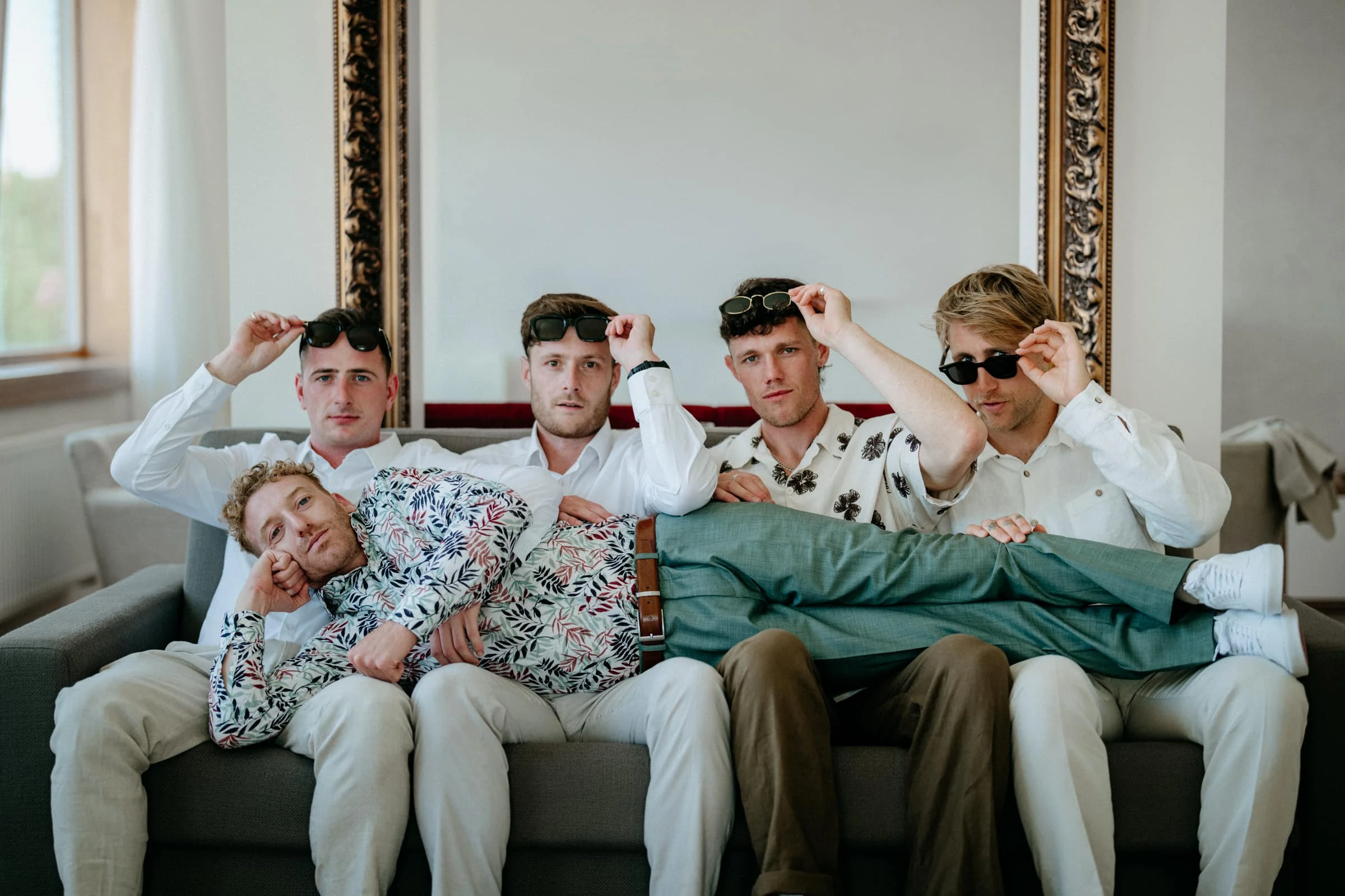 Emotivní okamžik při předávání prstýnků