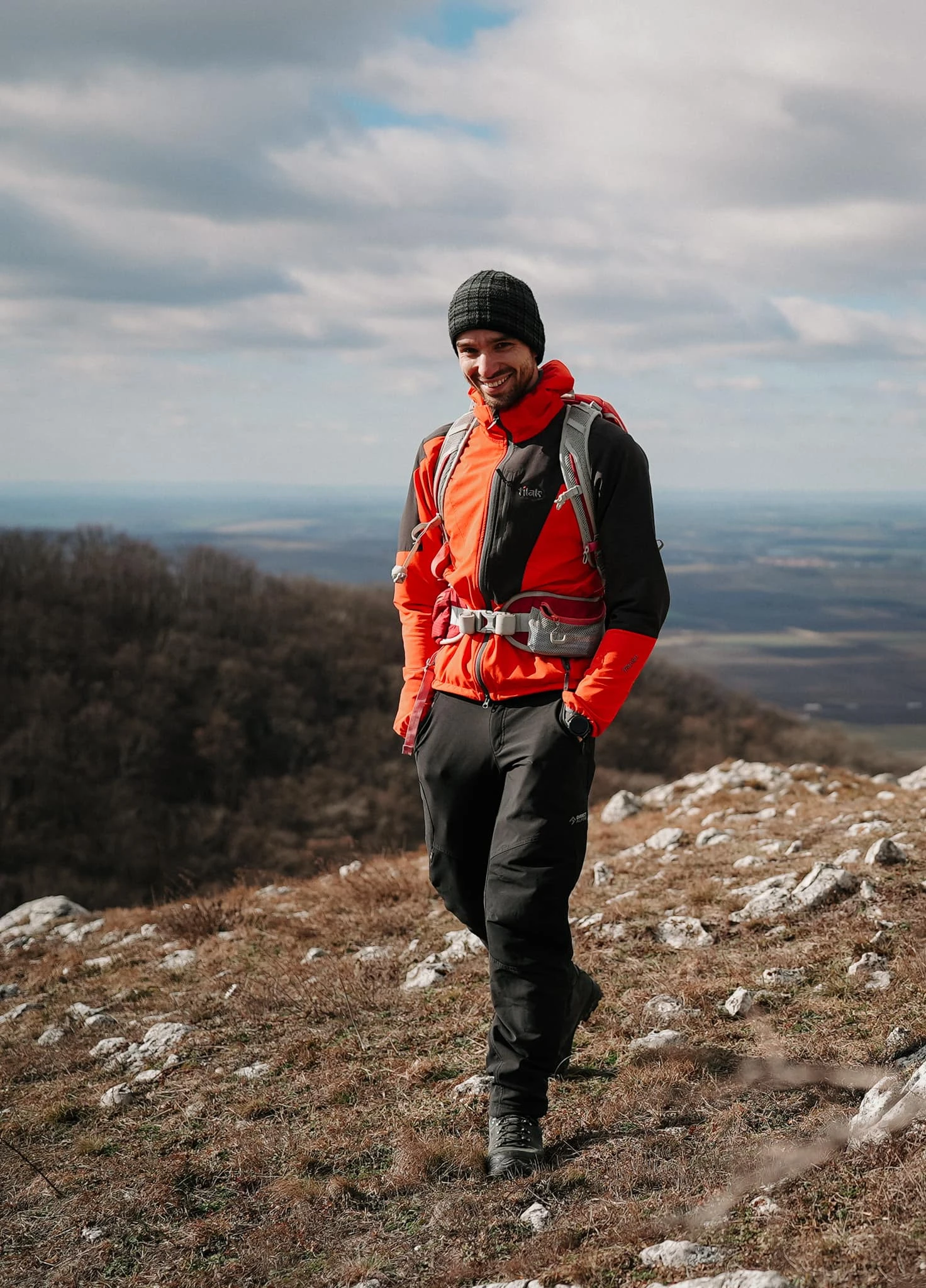 Marek Topolář na horách