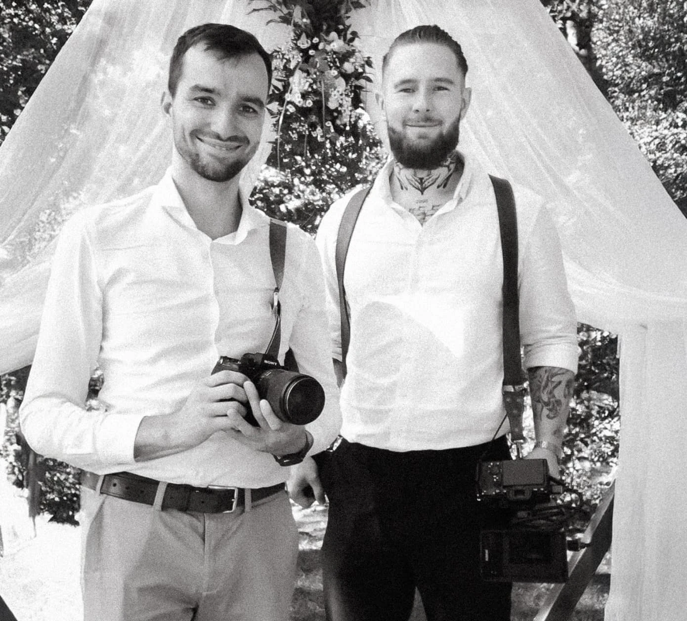 Marek Topolář a Kryštof Pršala - fotograf a kameraman