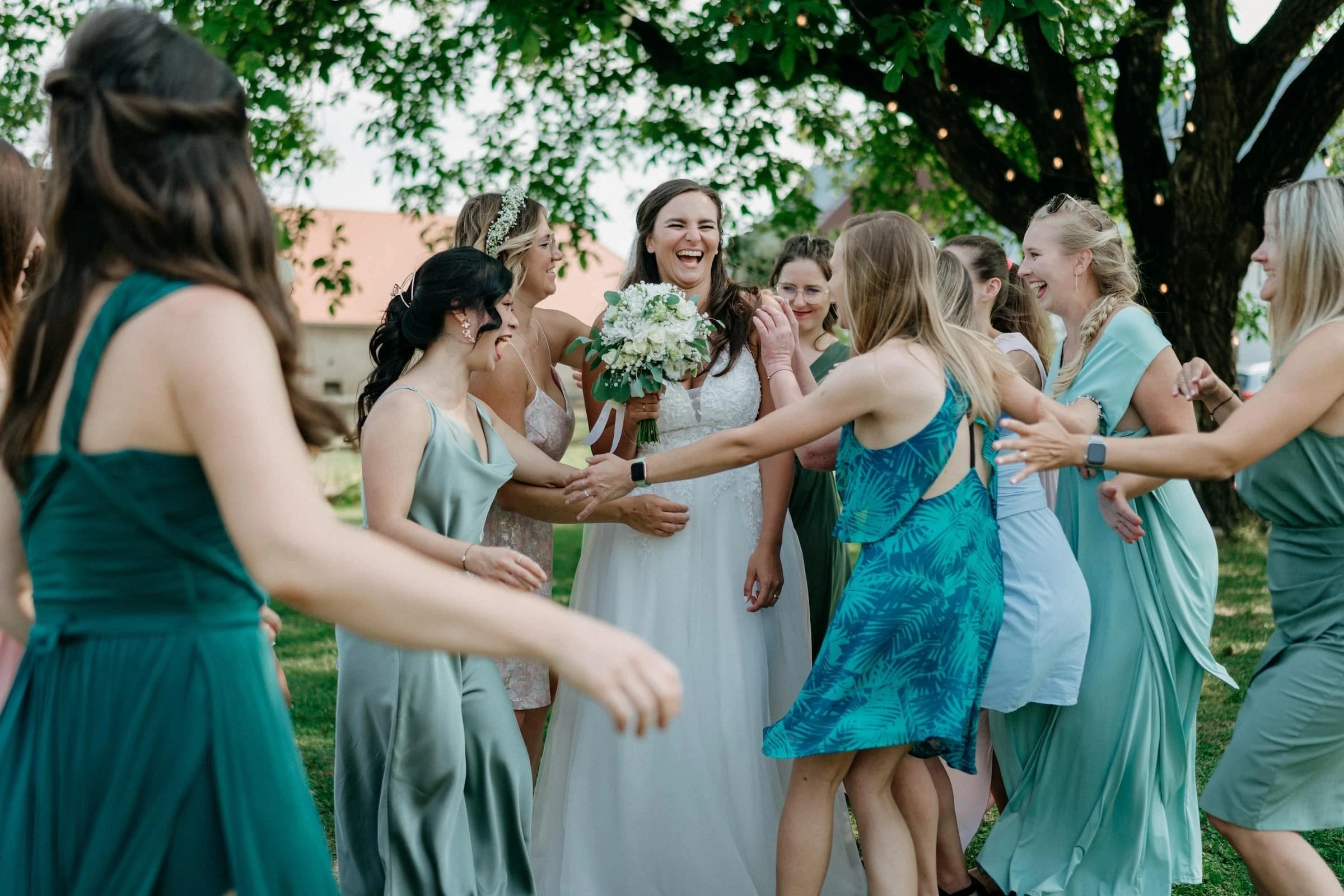 Svatební fotografie v historických prostorách