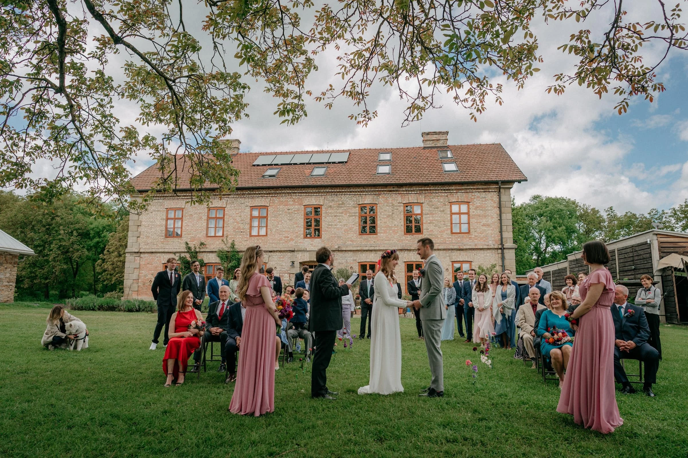 Svatební fotografie v historických prostorách